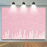 Lofaris Pink Brick Wall Little Stars Baby Shower Backdrop